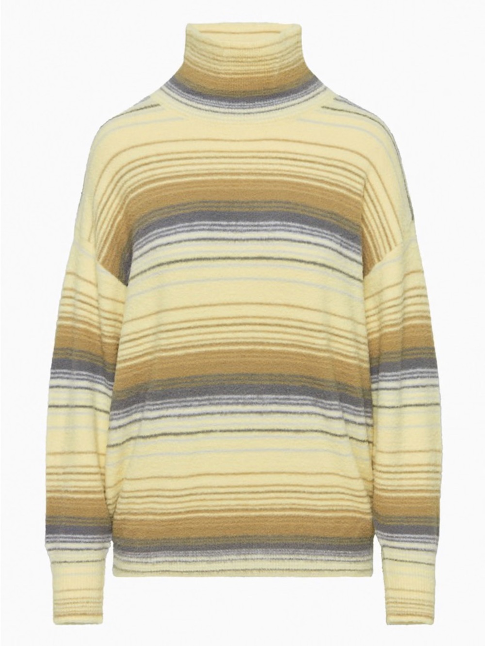 Aritzia Wilfred Free Hush Knit Turtleneck - Butter Ylw/Taupe Beige, Size L